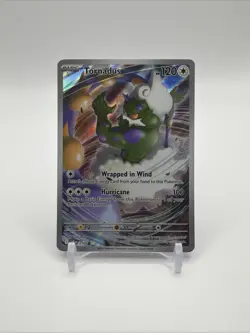 Tornadus 210 Sv: Scarlet & Violet Promo Cards Holo NM Pokemon Card Etb - Image 1