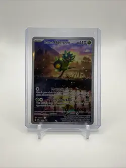 Teal Mask Ogerpon 123 Sv: Scarlet & Violet Promo Cards Holo Pokemon Etb NM - Image 3