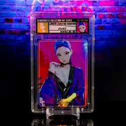 Rumi Waifu Card Limited #/99 Gold Demigoddess Collection SLAB K-Pop Demon - Image 2