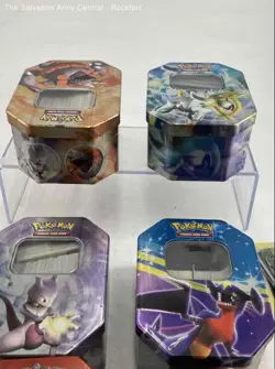 Pokemon Darkrai Lv.50 Trading Card Game With Tin Box Lot Of 6 - Image 3