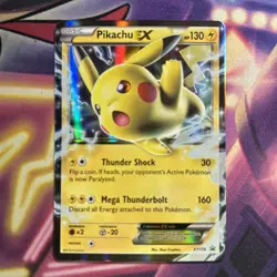 Pikachu EX - XY174 - Pokemon XY Promo Ultra Rare Card NM - Image 1