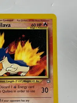 ** 1st Edition Quilava 46/111 Neo Genesis Set Rare Vintage Pokemon Card - Image 5