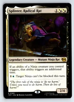 Splinter, Radical Rat -Teenage Mutant Ninja Turtles - Image 1