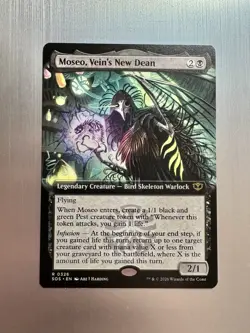 Moseo, Vein’s New Dean - 326 - MTG: Secrets of Strixhaven - Extended Art - Rare - Image 1