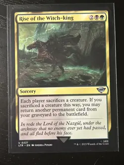 MTG Rise of the Witch-King Lord of the Rings 221 Regular - Image 1