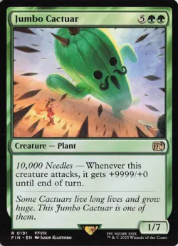 Jumbo Cactuar - 191, FIN, Regular - Image 1