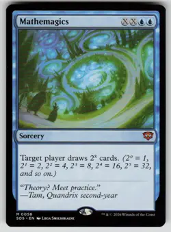 Mathemagics Mythic Secrets of Strixhaven 58 MTG Near Mint 2026 - Image 1