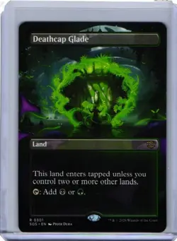 Deathcap Glade ** Borderless ** #301 - Secrets of Strixhaven - NM MTG - Image 1