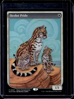 2026 Magic The Gathering Ocelot Pride Store Championship Winner Promo #0047 - Image 1