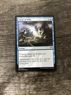 MTG 1x Clash of Wills x1 LP Magic Origins - Image 1