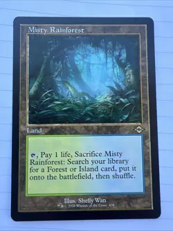 MTG Misty Rainforest (Retro Frame) Modern Horizons 2 Regular LP - Image 1