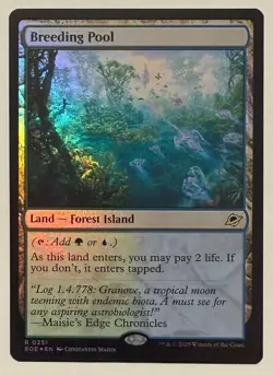 Breeding Pool Foil - Edge of Eternities MTG - Image 1