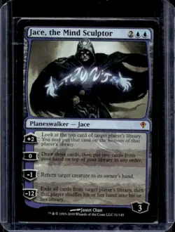 2010 Magic MTG Worldwake Jace, Mind Sculptor #31 - Image 1