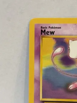 2000 Pokemon Mew (Pokemon League) WOTC Black Star Promo #8 NM/LP - Image 2