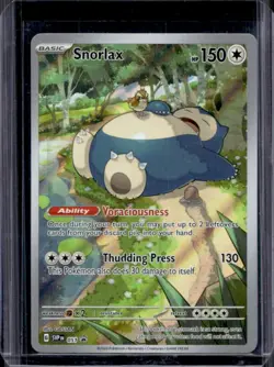2023-25 Pokemon SV Black Star Promos Snorlax #051 - Image 1