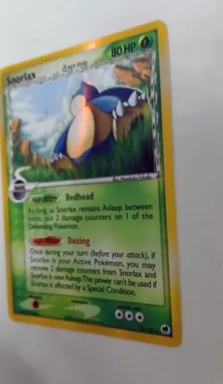 Snorlax 10/101 Delta Species Pokemon EX Dragon Frontiers Holo Rare 2006 - LP - Image 4