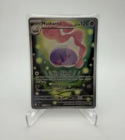 Pokemon Musharna 117/086 Sv: Black Bolt Illustration Rare Holo 120 HP Stage 1 - Image 1