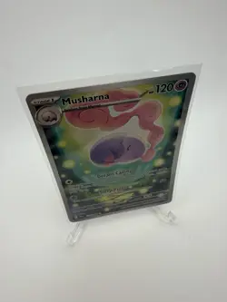 Pokemon Musharna 117/086 Sv: Black Bolt Illustration Rare Holo 120 HP Stage 1 - Image 2