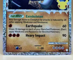 Donphan Prime 107/123 – Celebrations Classic Collection - NM - 2021 Pokemon TCG - Image 3