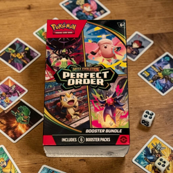 POKEMON ENG - Mega Evolution : Perfect Order Sealed Booster Bundle - 6 packs - Image 1