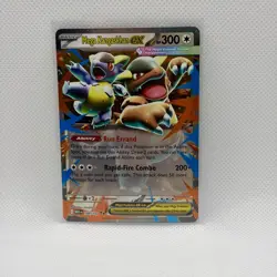 Mega Kangaskhan ex 104/132 Me01: Mega Evolution Holo Double Rare Pokemon - Image 3