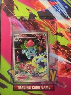 2025 Pokemon Mega Evolution Ivysaur Illustration Rare #134/132 - Image 1