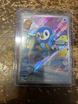 Piplup MEP 042 Promo - Illustration Rare - Pokemon TCG: 30th Anniversary NM VHTF - Image 1