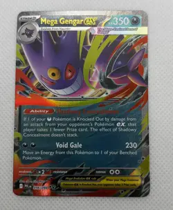 Pokemon Mega Gengar EX Full Art Holo Double Rare 056/094 Phantasmal Flames - Image 1