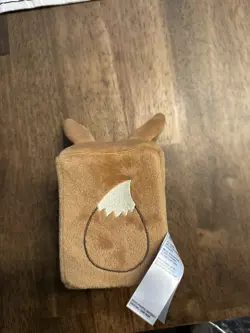 Pokemon TCG Eevee Plush Deck Box From SPC Super Premium Collection Fuzzy Box New - Image 2