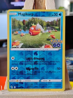 Magikarp 021/078 Pokemon GO Reverse Holo NM Pokemon TCG - Image 1