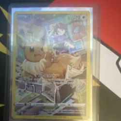 Pokemon Eevee Ultra Rare TG11/TG30 Brilliant Stars Trainer Gallery Holo 70 HP - Image 1