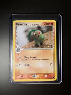 Pokemon TCG Chikorita (Delta Species) Common Dragon Frontiers 44/101 LP - Image 1