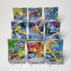 Set of 9 First Partner Illustration Collection Series 1 Promo 30th Anniversary - Image 1