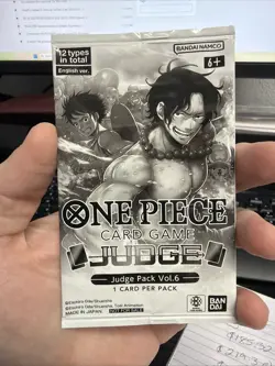 One Piece Judge Pack Vol. 6 - 1 Card Per Pack - Image 1