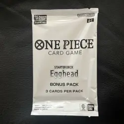 One piece Egghead Starter Deck promo Booster Pack - Image 1