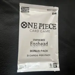 One piece Egghead Starter Deck promo Booster Pack - Image 2