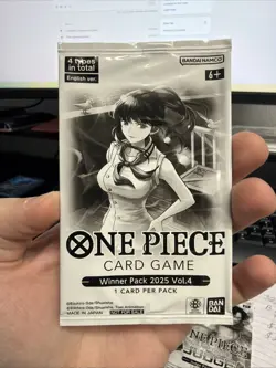 One Piece Card Game Winner Pack 2025 Vol 4 Tournament Promo sealed pack (1201) - Image 1