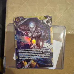 Enel OP15-118 SEC Secret Rare One Piece TCG Adventure on Kami's Island NM - Image 1