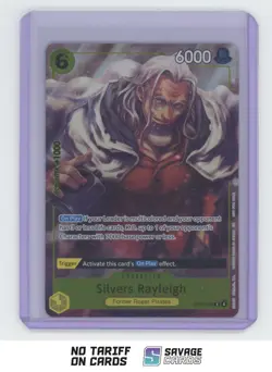 2026 One Piece The Azure Sea's Seven Silvers Rayleigh #OP14-108 - Image 1