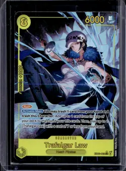 2026 One Piece Heroines Trafalgar Law Secret Rare Alternate Art #EB03-062 - Image 1