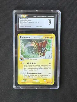 Pokemon Kabutops Delta Species 9/110 Holo Rare EX Holon Phantoms CGC 9 - Image 1