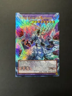 Mirrorjade the Iceblade Dragon Extended Art Ultra Rare - RA05-EN148 1st Edition - Image 1