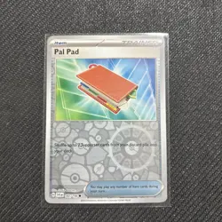 Pal Pad 182/198 Scarlet Violet Reverse Holo Pokemon Card - Image 1