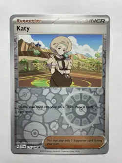 Katy 177/198 Reverse Holo Card : Scarlet & Violet Pokemon TCG NM/M - Image 1