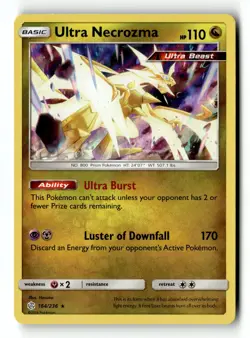 Pokemon Card Ultra Necrozma Holo LP SM - Cosmic Eclipse 164/236 - Image 1