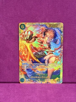 One Piece Monkey.D.Luffy OP13 SEC Carrying On His Will - Image 1