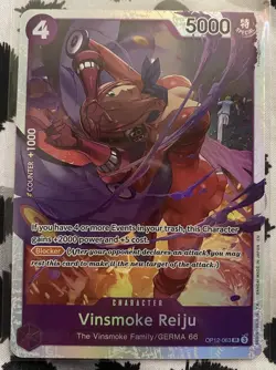 TCG OP12-063 Legacy of the Master Vinsmoke Reiju SR - Image 1