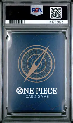 2025 ONE PIECE JAPANESE PROMOS OFFICIAL EVENT TOP PRIZE-ASIA #119 KOBY PSA 8 - Image 2