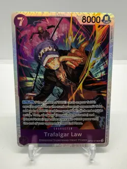 One Piece TCG Trafalgar Law OP12-073 Super Rare Legacy of the Master - Image 1