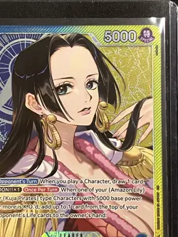 Boa Hancock - OP14-041 (Alternate Art) The Azure Sea's Seven Foil - One Piece - Image 3